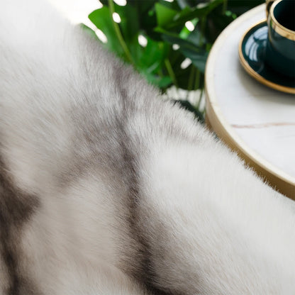 Fabian Faux-Fur Blanket Throw