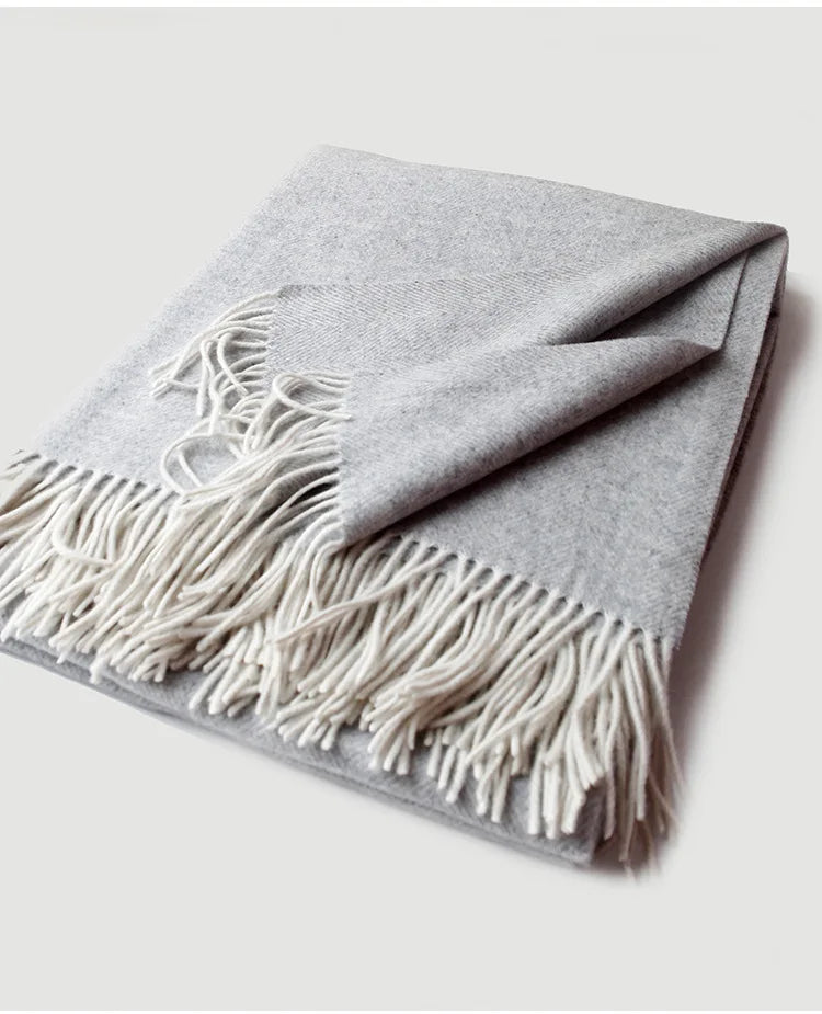 Andean Luxe Cashmere Blanket Throw