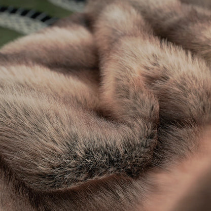 Fabian Faux-Fur Blanket Throw