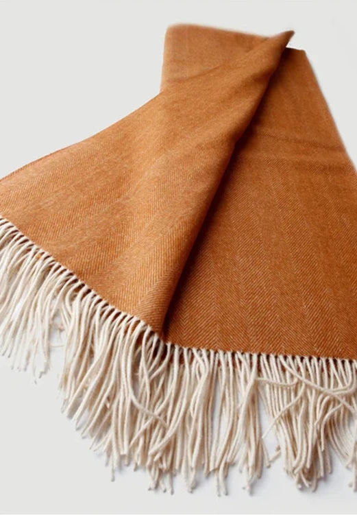 Andean Luxe Cashmere Blanket Throw