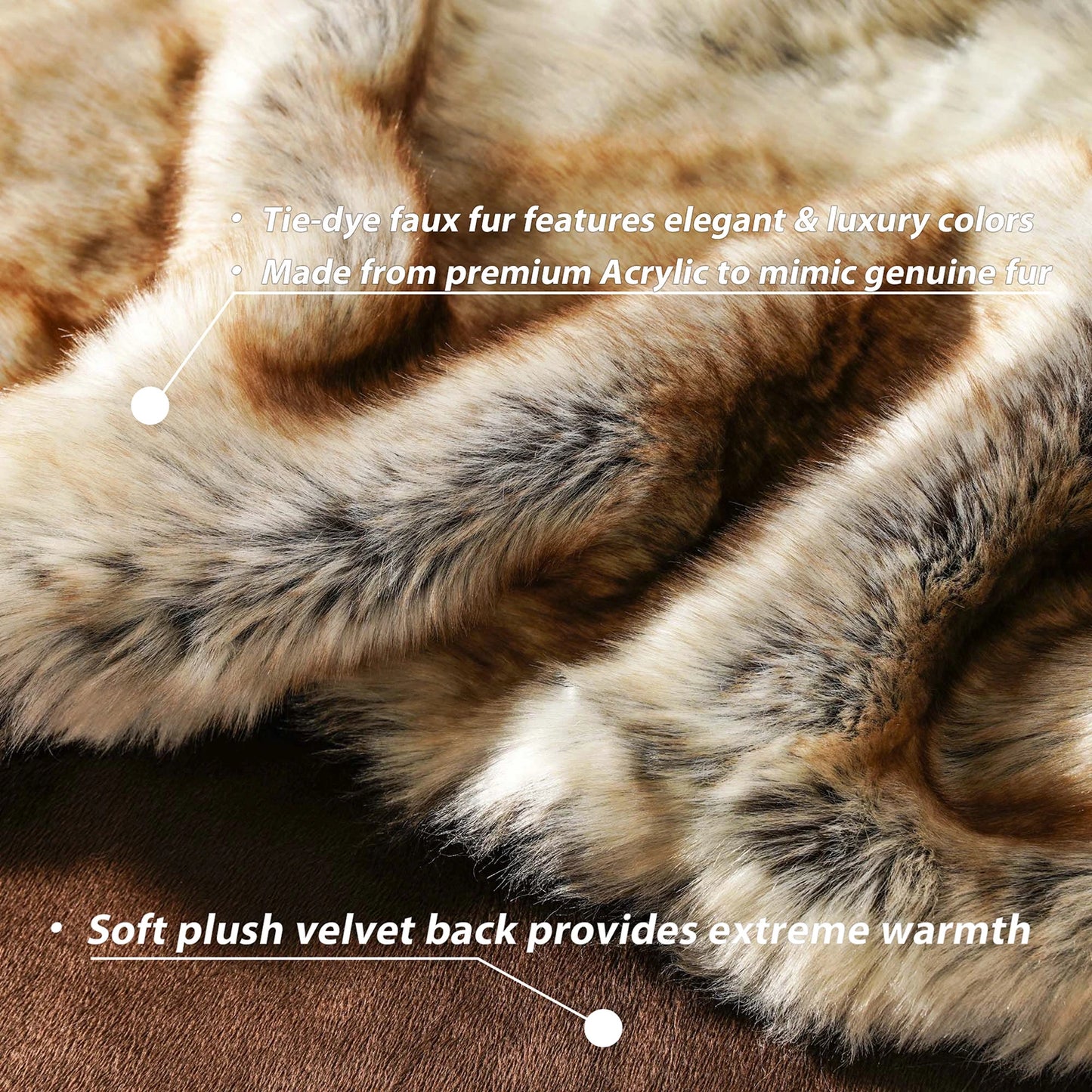 Milano Faux-Fur Blanket Throw