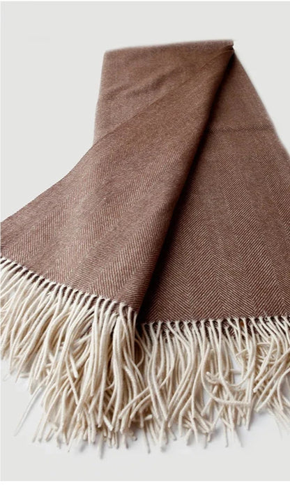 Andean Luxe Cashmere Blanket Throw