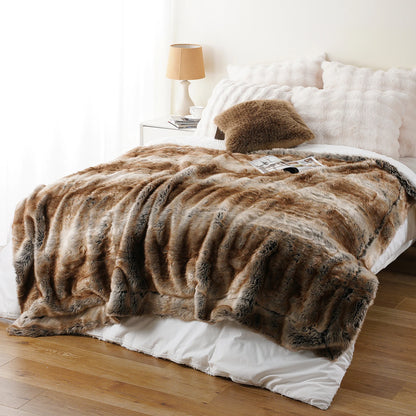 Milano Faux-Fur Blanket Throw