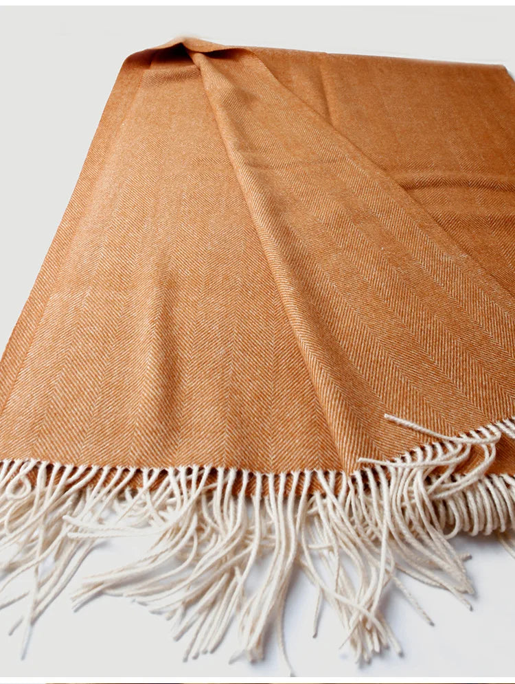 Andean Luxe Cashmere Blanket Throw