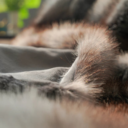 Fabian Faux-Fur Blanket Throw