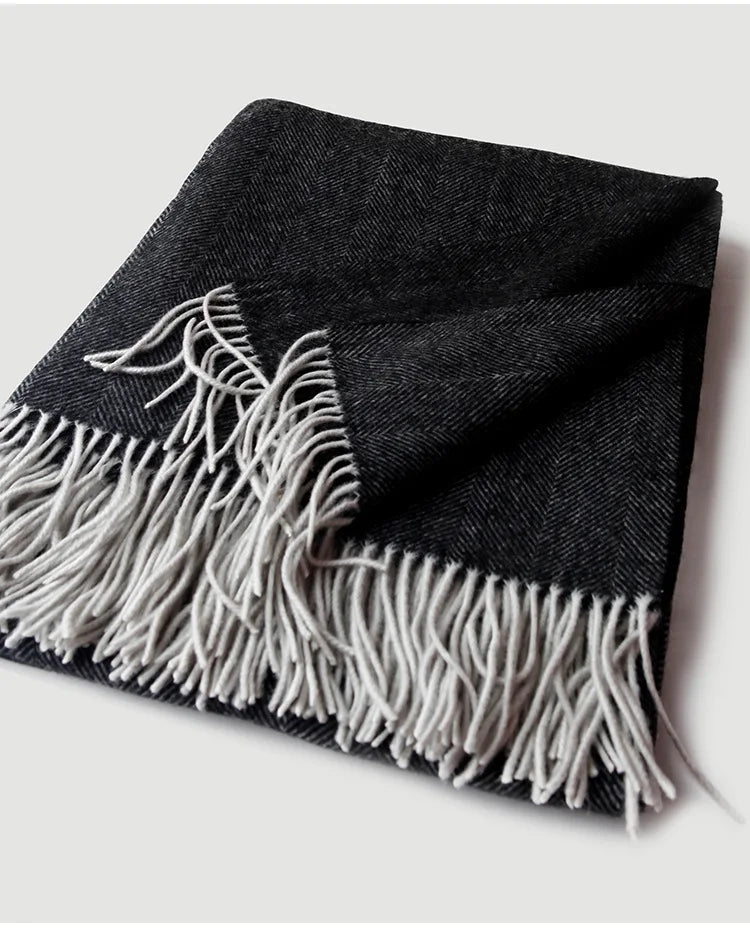 Andean Luxe Cashmere Blanket Throw