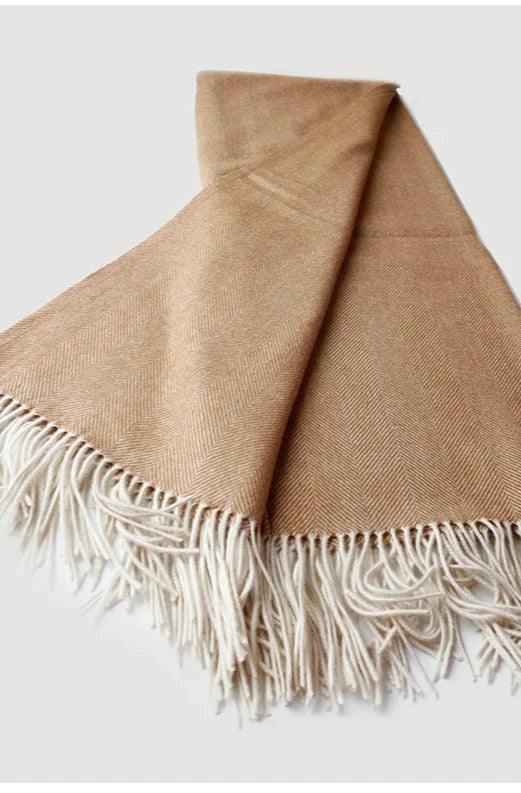 Andean Luxe Cashmere Blanket Throw